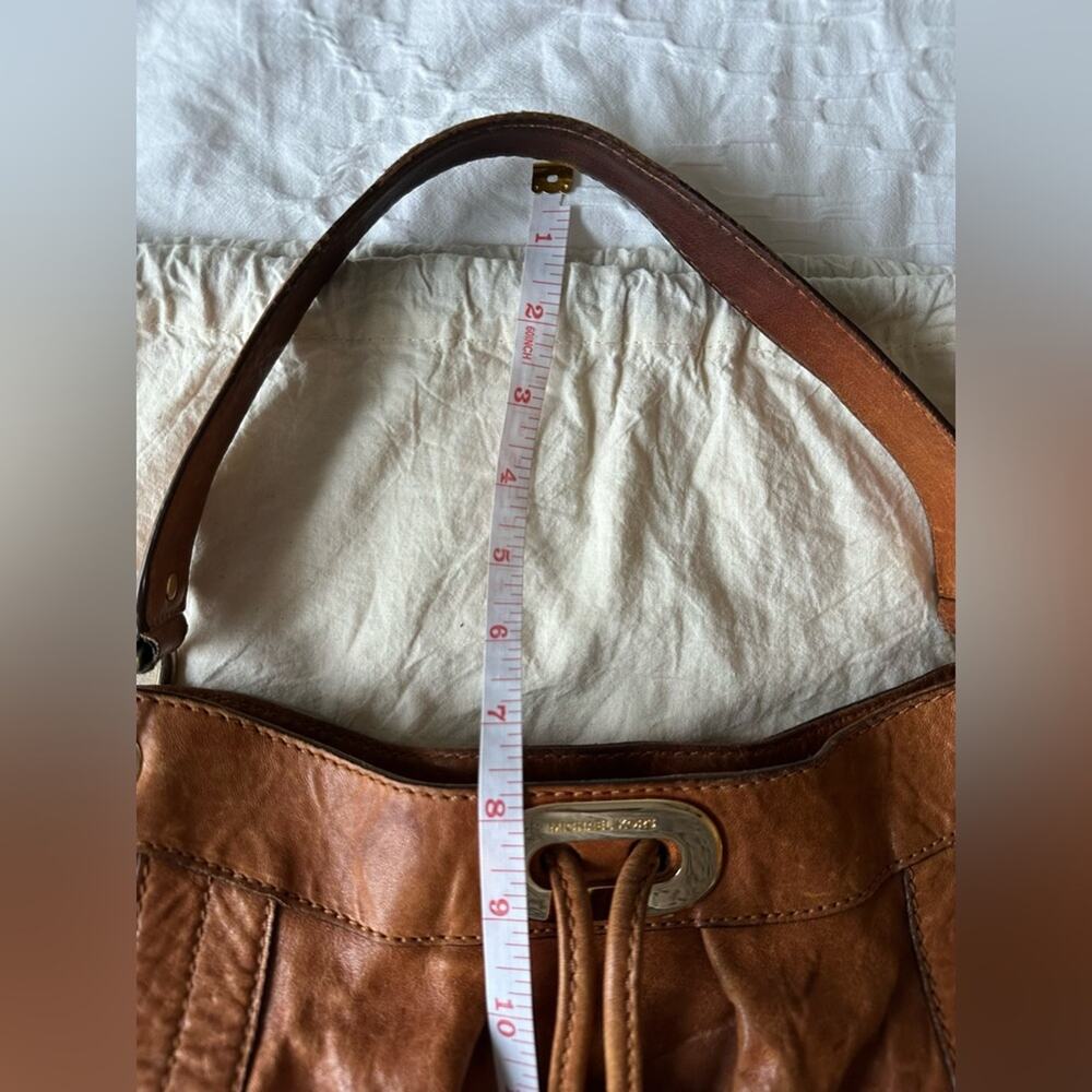 Michael kors brown leather satchel handbag - Picture 13 of 13